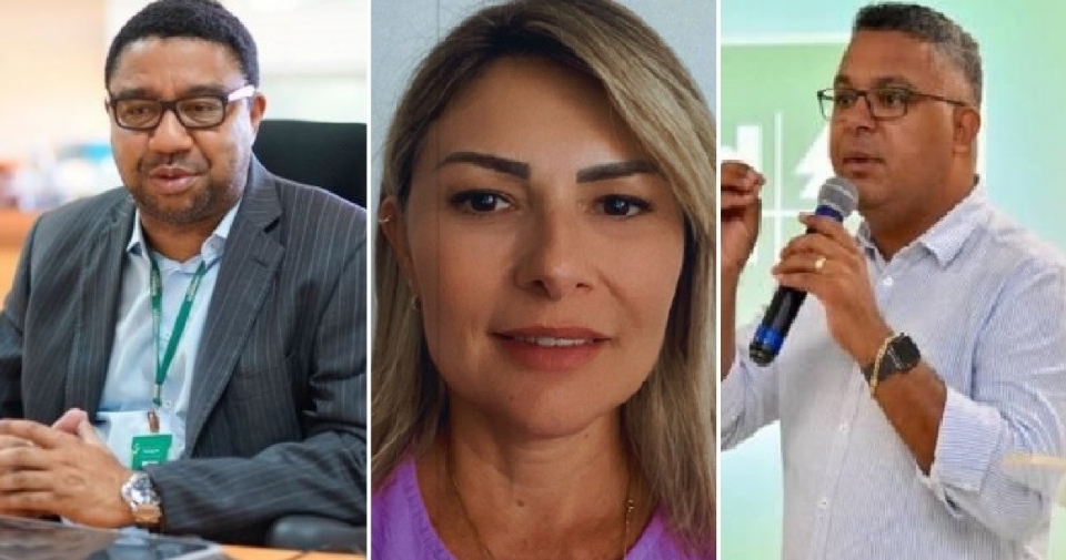 Rubens de Oliveira, Ana Paula Parizotto e Eroaldo de Oliveira