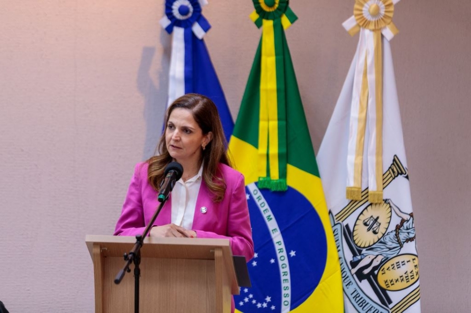 Gisela Cardoso participa de posse da desembargadora Anglizey  e destaca a presena das mulheres no Judicirio